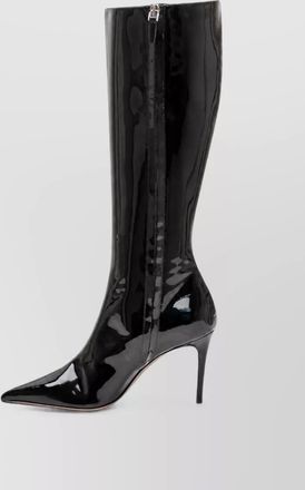 PARIS TEXAS patent leather stiletto knee-high boots
