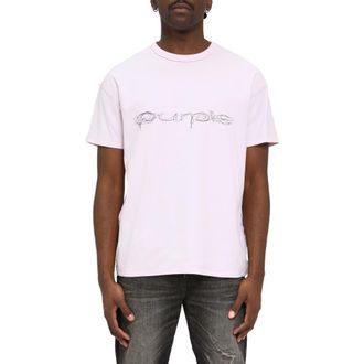 Purple Inside Out Texture Cotton Jersey Graphic T-Shirt in Pink at Nordstrom Rack, Size Xxx-Large