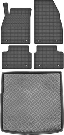 OEM Juego De Alfombrillas De Goma Para Coche Y Maletero Para Opel Insignia A Hatchback (2014-2017)