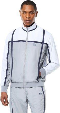 Sergio Tacchini Campo Court Track Jacket in Quiet Grey at Nordstrom, Size Xxx-Large