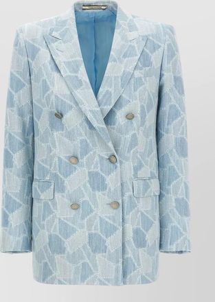 Tagliatore jasmine blazer double breasted notch lapels