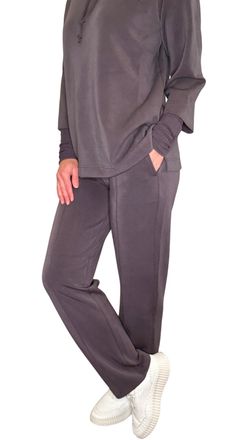 Yest Oirla Pant In Charcoal