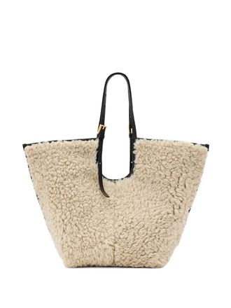 AllSaints Ara schoudertas met uitgesneden details - Beige