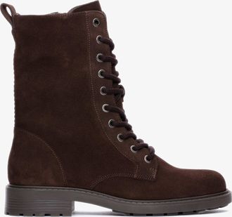 Clarks Womens Orinoco2 Style Dark Brown Suede Boots - Size UK 4.5