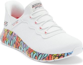 Skechers Slip-ins BOBS Slip-On Sneaker in White at Nordstrom Rack, Size 7.5