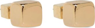 Christophe Lemaire Abacus earrings - women - Brass - One Size - Gold
