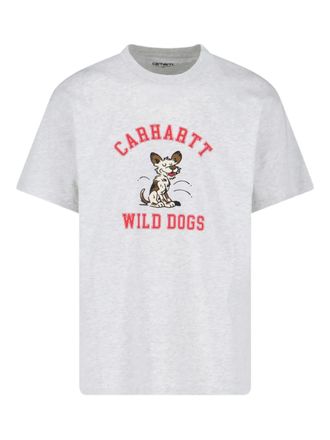 Carhartt Work in Progress wild dog T-shirt - men - Cotton - L - Grey