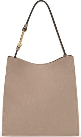 Furla mini Nuvola shoulder bag - women - Polyurethane/Nylon/Leather - One Size - Neutrals