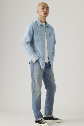 Levi's Jeans 502 affusolati - Uomo - 29X32 - Blu / New Friends Selvedge