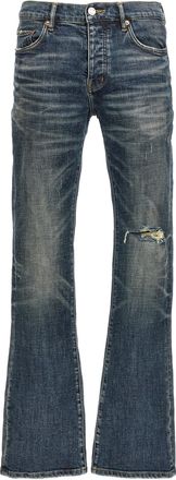 Purple 1 Year Dirty Fade Jeans