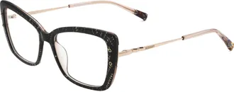 Missoni Womens 54 mm Black Nude Eyeglasses