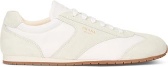 Prada Bimat Low-top Sneakers - Heren - Sneakers - Wit - 42 EU - Leer - Schoenen