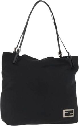 Fendi Pre-owned Tote Bags, female, Black, Size: ONE SIZE Pre-owned Vintage Tote Bag