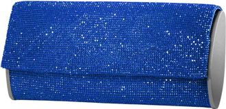 Benedetta Bruzziches Kate Bag - Lovers - Dames - Clutches - Blauw - ONE Size - Satijn - Tassen