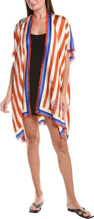 Fendi Fendi Silk Poncho