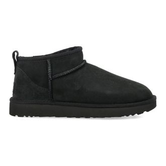 UGG Winter Boots, female, Black, Size: 10 US Classic Ultra Mini