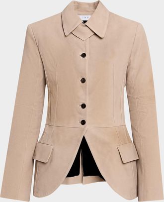 Iro Rosario Tailored Leather Blazer