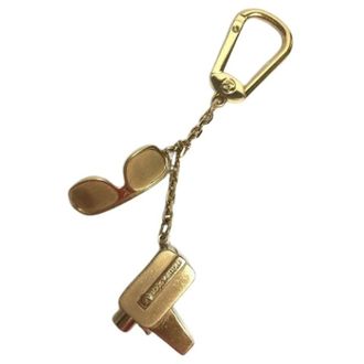 Louis Vuitton Pre-owned Metallo key-holders - - Pre-owned - Uomo - Giallo - ONE SIZE