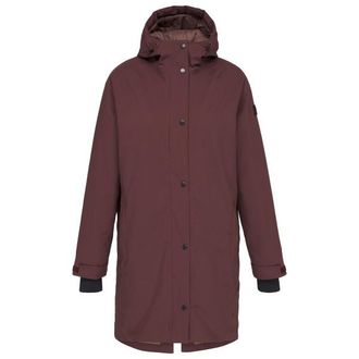 Stoic Mountainwool MMXX UppsalaSt. Oversized Coat Mantel f&uuml;r Damen | braun
