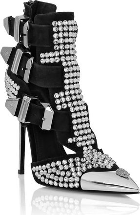 Philipp Plein Sandals High Heels Skull Women in Crystal at Nordstrom, Size 41