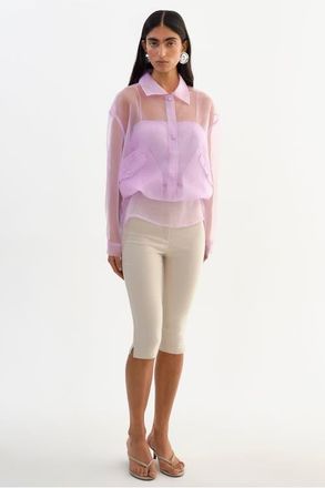 LaMarque Verma | Sheer Jacket in Lilac at Nordstrom, Size Xx-Small