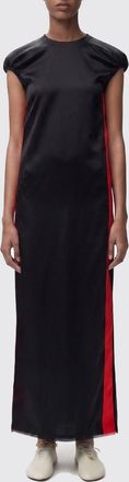 Loewe Tunica midi in seta con bande laterali in raso