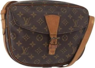 Louis Vuitton Pre-owned Cross Body Bags, female, Brown, Size: ONE SIZE Pre-owned Canvas Cross Body Bag