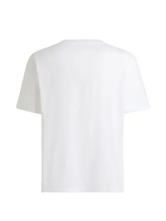 Etro Embroidered Logo Cotton T-shirt - White