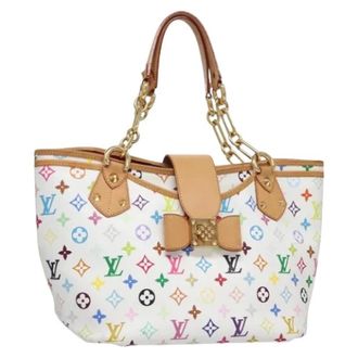 Louis Vuitton Pre-owned Annie GM Tote Bag - Dames - Pre-owned - Wit - Maat: ONE Size Leer