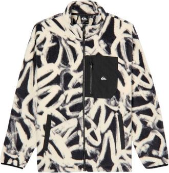 Quiksilver Clean Coast Full-Zip Fleecejacke f&uuml;r Herren | grau