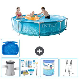 Intex Piscina Con Estructura Redonda - 305x76 Cm - 8-piezas S41363