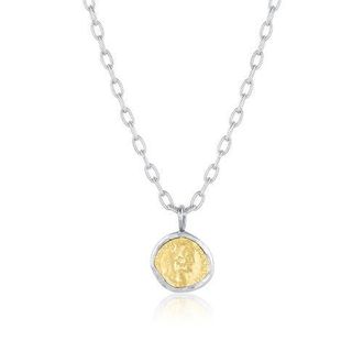 Set & Stones Parker Necklace in Silver at Nordstrom, Size 20
