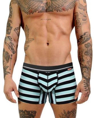 Mosmann Mens Ultra-Soft Boxers in Aqua at Nordstrom, Size X-Large Au