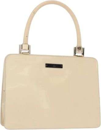 Gucci Pre-owned Coated Canvas Handtas - Dames - Vintage Handtas - Beige - ONE Size - Vintage