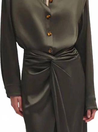 Blaz&eacute; Milano Womens Koi Shirt In Novalis Dark Forest