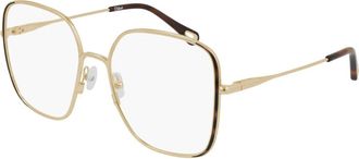 Chlo&eacute; Irene Zonnebril - unisex - Brillen - Geel - 55 MM - Accessoires