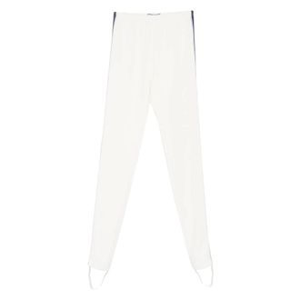 Prada Stirrup-detail Stripe Leggings