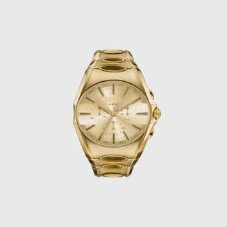 Diesel D-Curve gold-tone stainless steel watch - Timeframes - Man - Gold