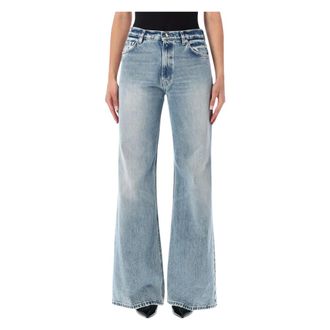 Haikure Clara Flare - female - Haikure - Flare Jeans - Blue - W28 - Jeans