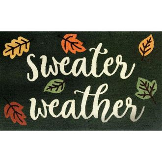 R16 Home Sweater Weather Doormat in Green Multi at Nordstrom Rack, Size 24X36