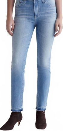 AG - Adriano Goldschmied Mari Mid-Rise Slim Straight Jean In Sorrento