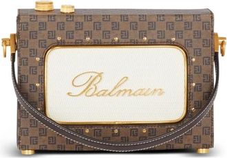 Balmain Mujer, Bolsos, Marr&oacute;n, Talla: ONE Size