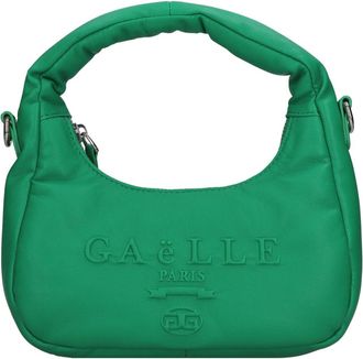 Ga&euml;lle Paris Gaelle Paris Tassen.. - Dames - Handtassen - Groen - ONE Size - Leer - Tassen