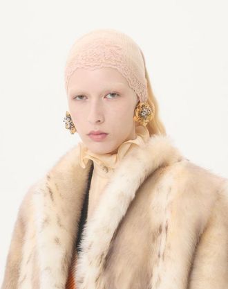 Valentino Garavani Orecchino Fleur Lumineuse In Metallo Donna ANTIQUE BRASS UNI