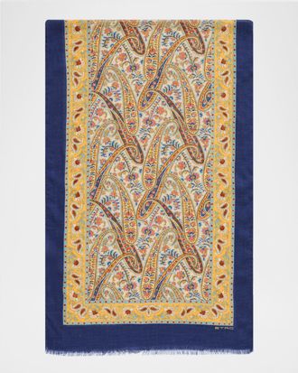 Etro Cashmere-Blend Scarf