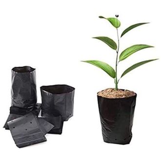 OEM 500 Vasetti Di Plastica Per La Propagazione Delle Piante - 8 Cm X 8 Cm - Leggeri E Riutilizzabili