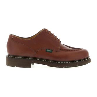 Paraboot Chambord Derby - Heren - Veterschoenen - Bruin - 40 EU - Leer - Schoenen