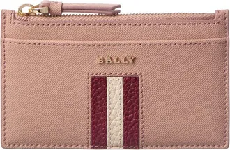 Bally Sandhy Leather Card Case