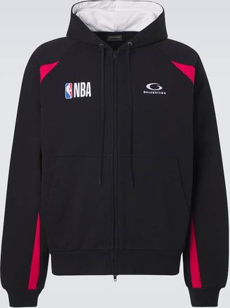 Balenciaga x NBA sudadera de algod&oacute;n con logo