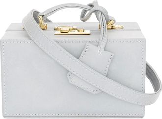 Natasha Zinko Rechthoekige clutch box - Grijs